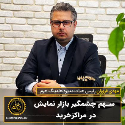 سهم چشمگیر بازار نمایش در مراکزخرید